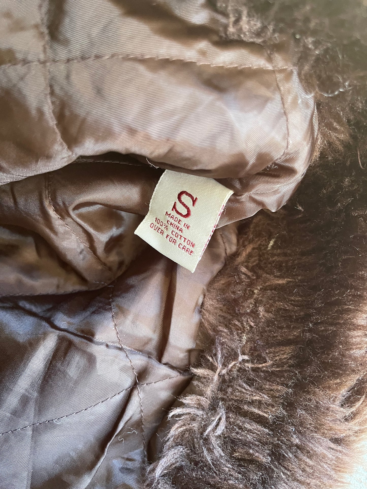 US Polo ASSN Corduroy Fur Jacket