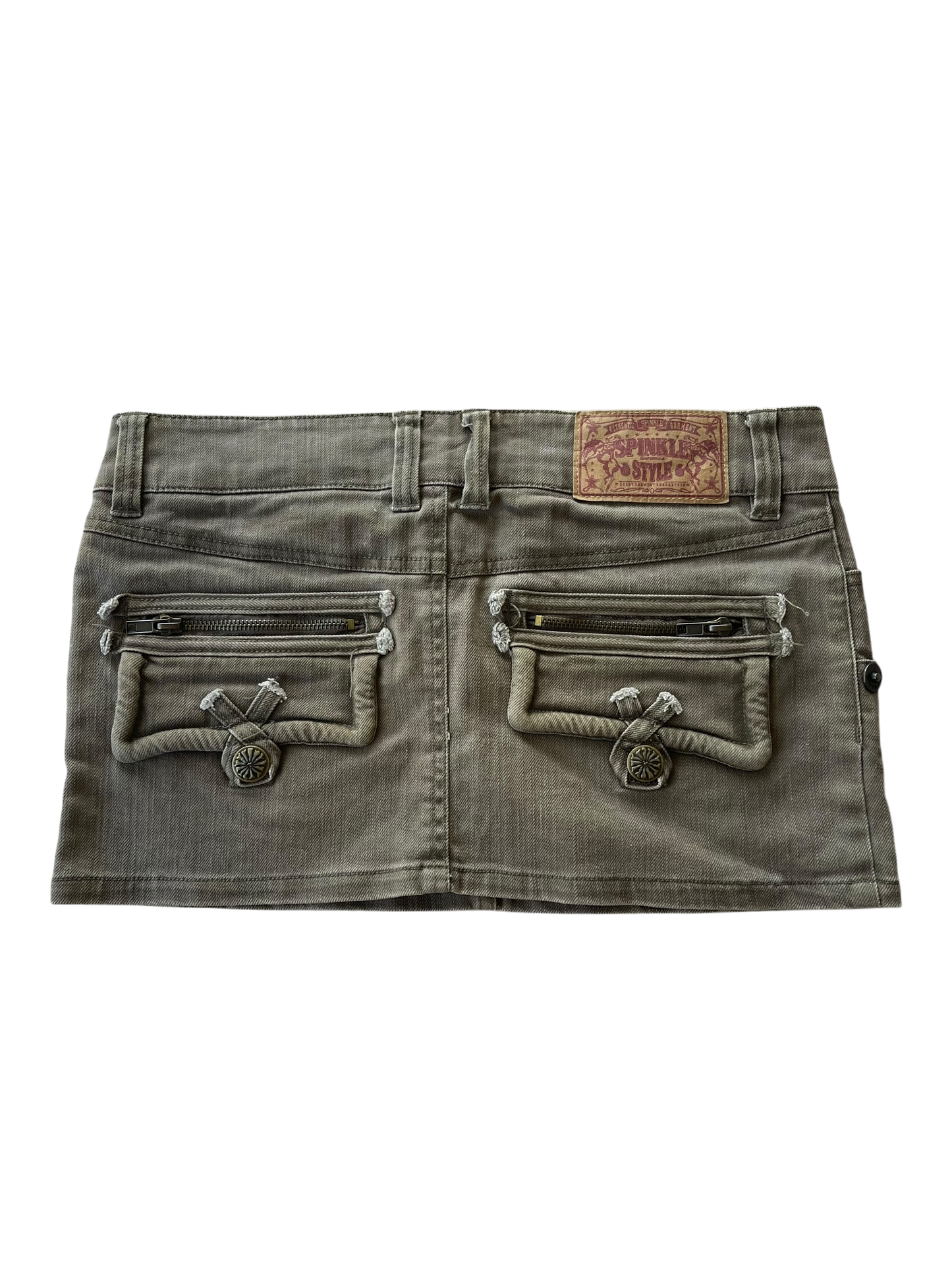 Sprinkle Style Khaki Skirt