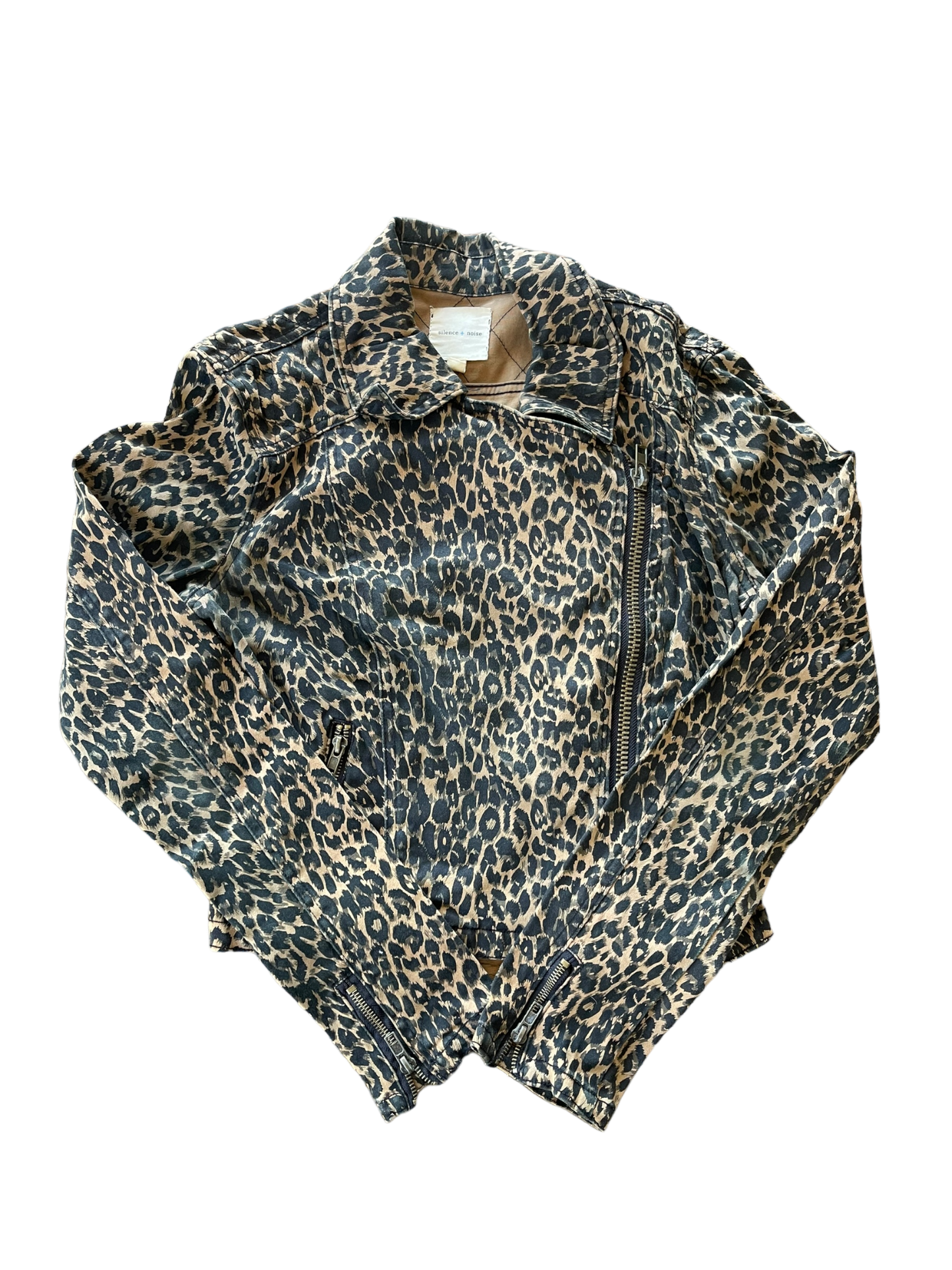 Silent + Noise Leopard Print Jacket