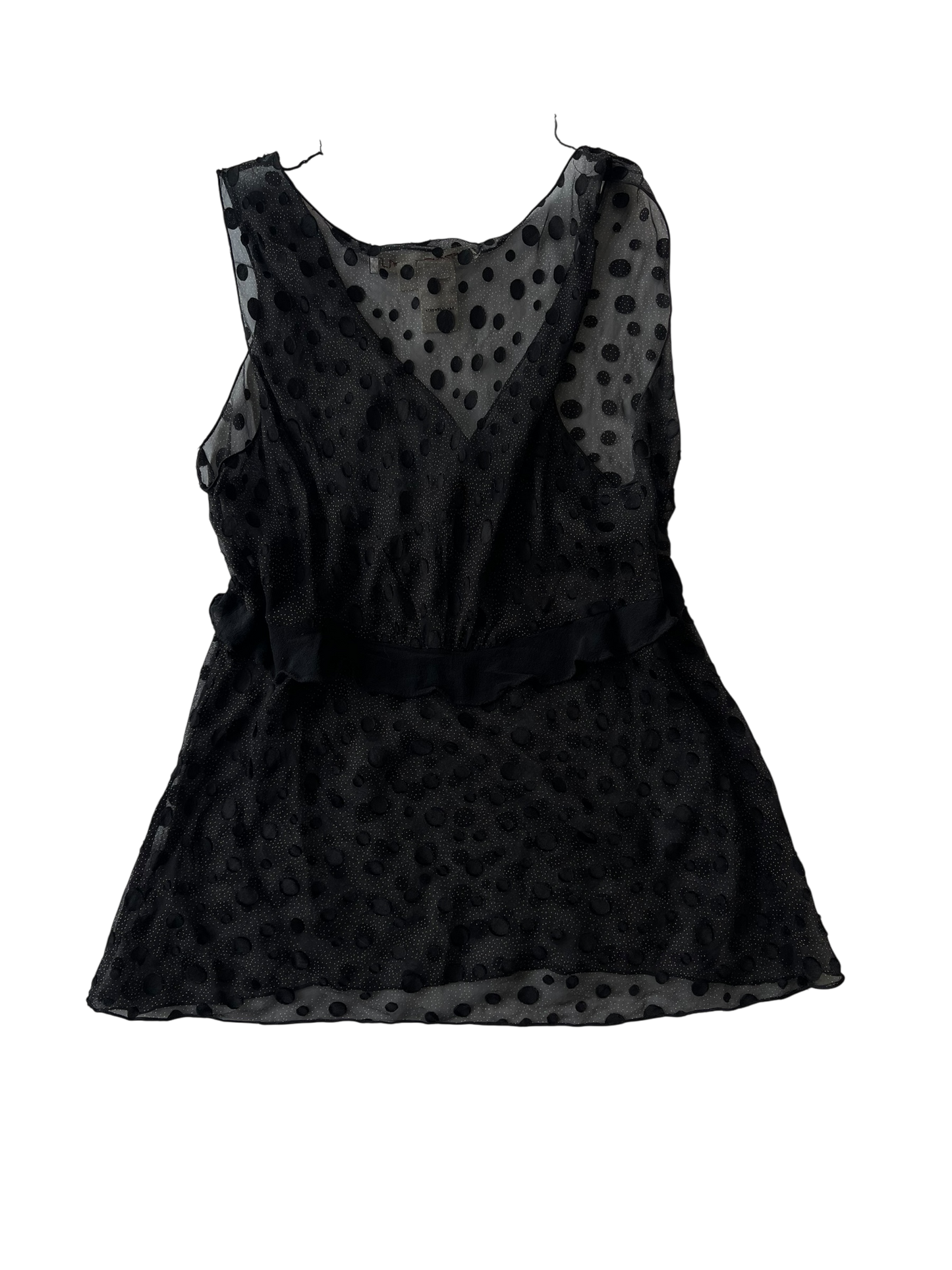 Studio M Sheer Polka Dot Top I 8-10