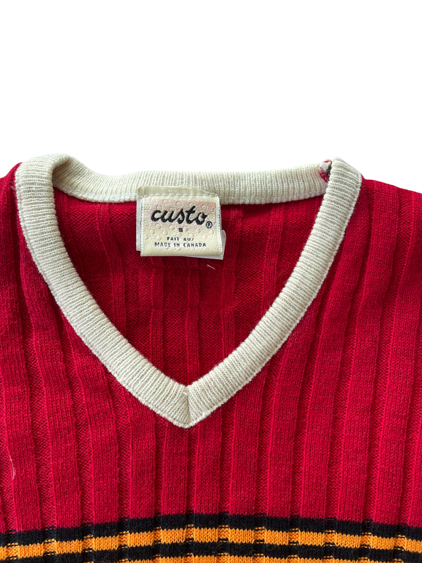 Custo Long Sleeve Knit Top