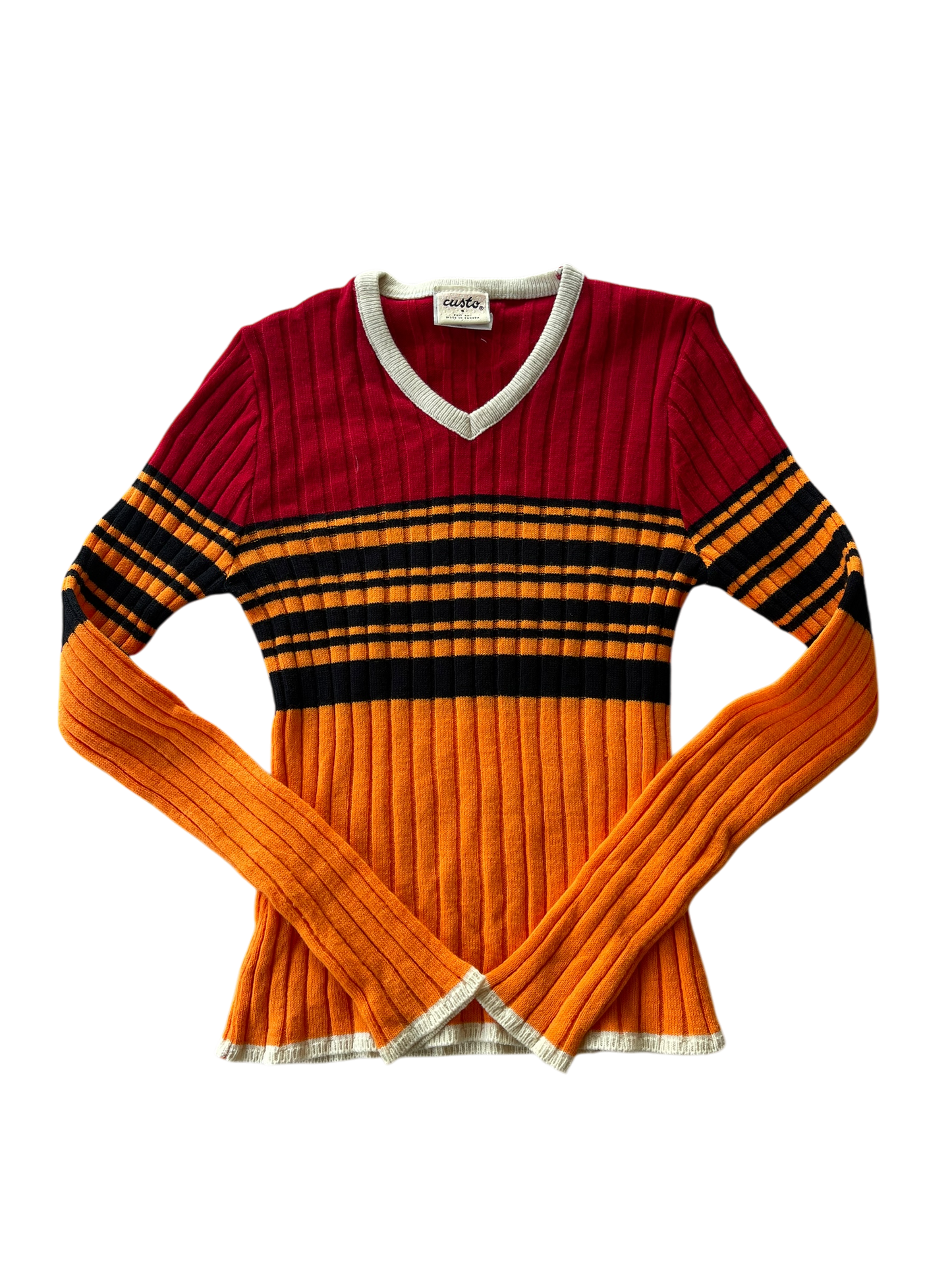 Custo Long Sleeve Knit Top