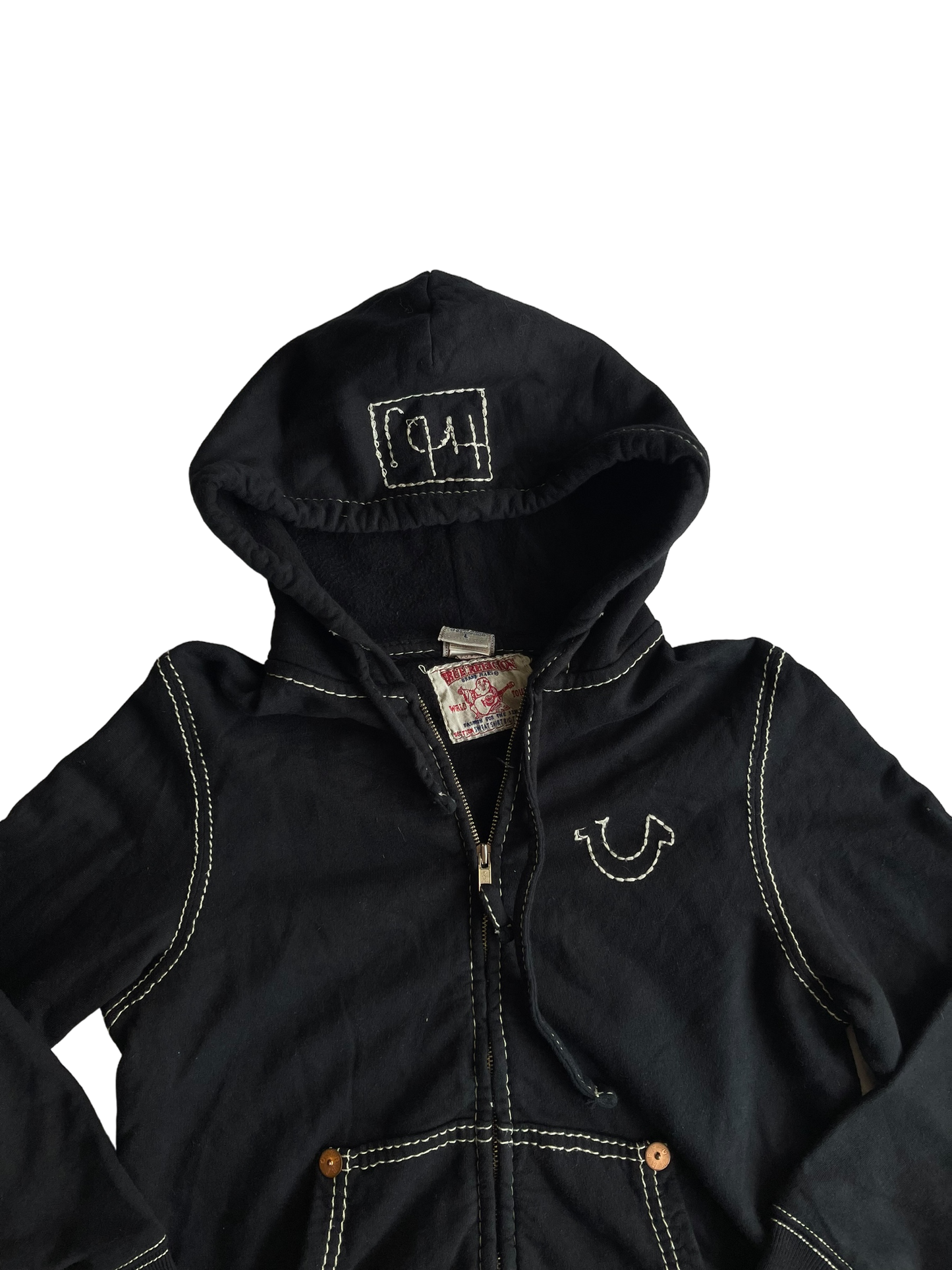 True Religion Zip Up Hoodie