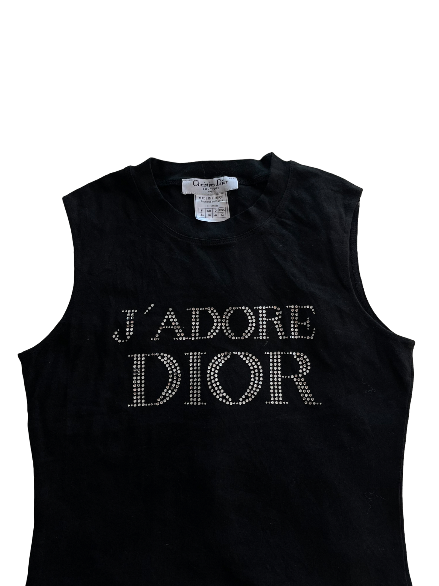 Christian Dior “J’adore Dior” Tank Top