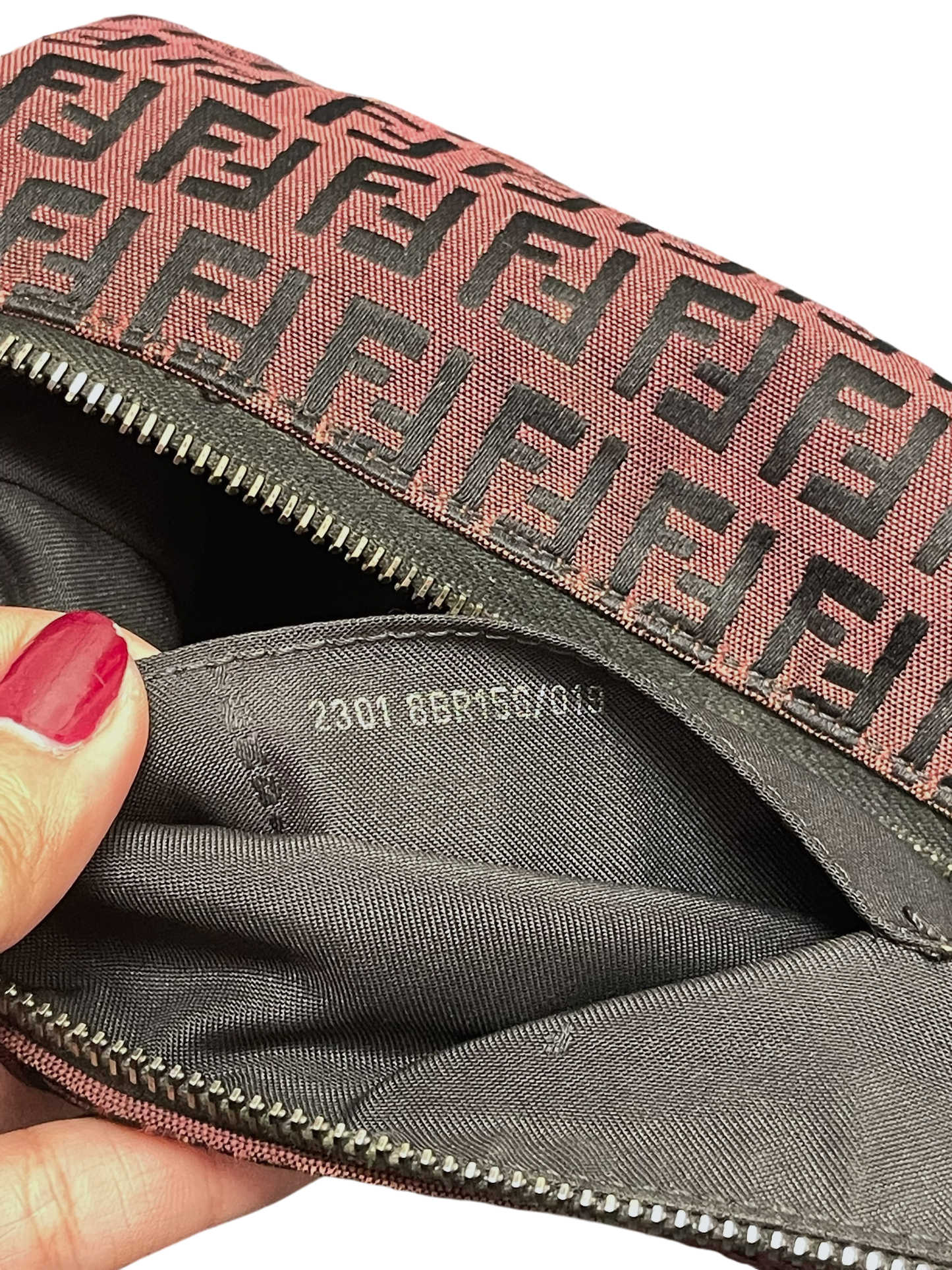 Fendi Zucchino Canvas Cloth Bag