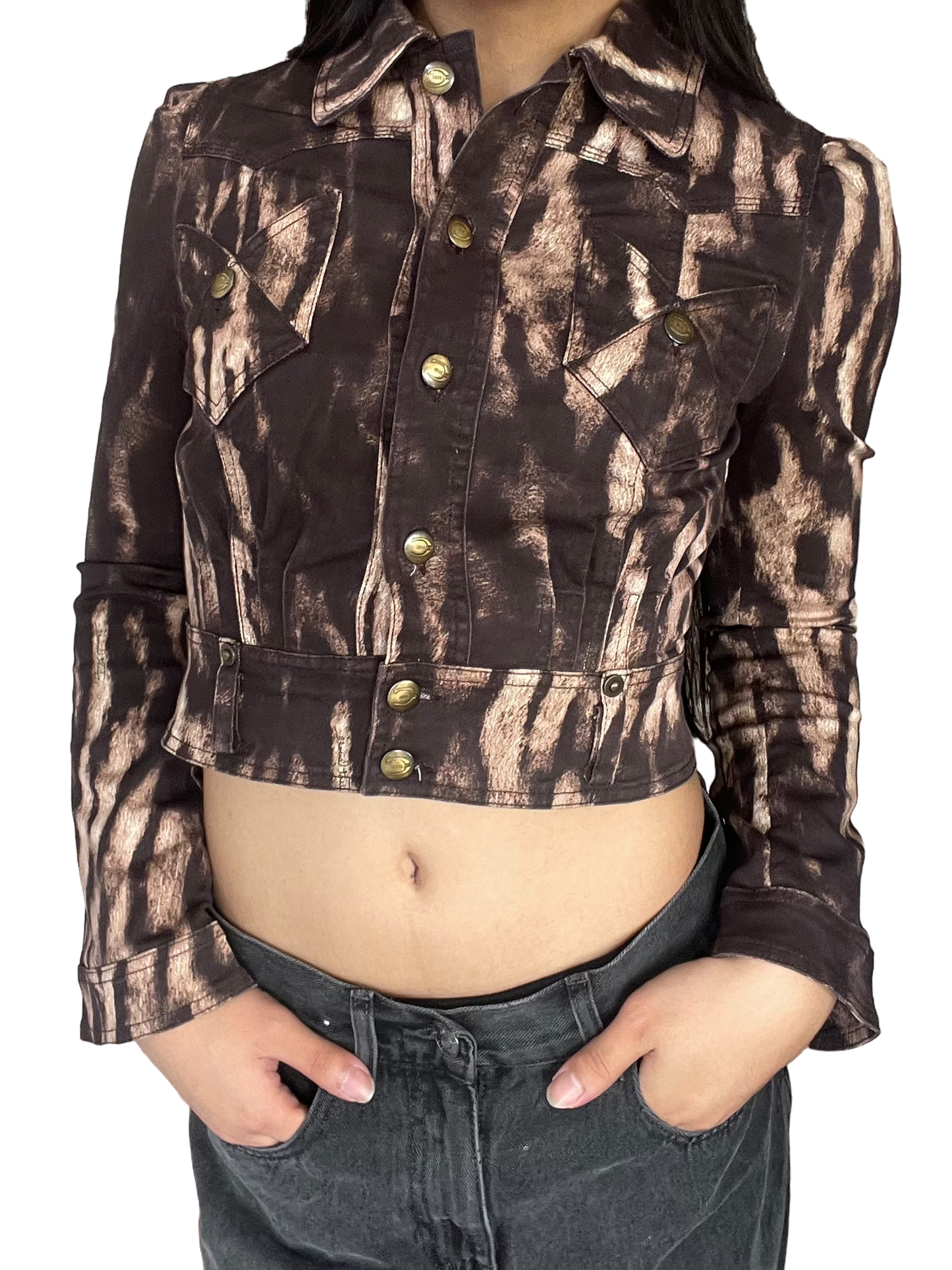 Vintage Roberto Cavalli Cropped Jacket