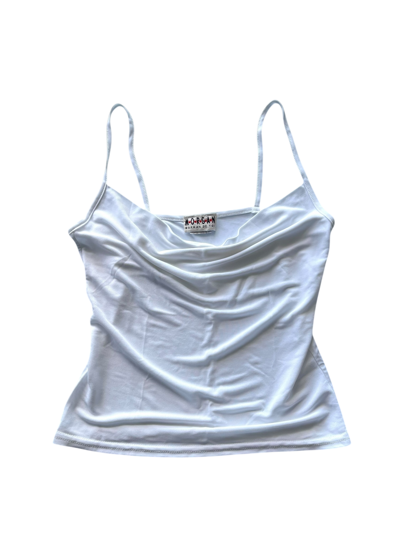 Morgan de Toi Cowl Neck Top l 6-8