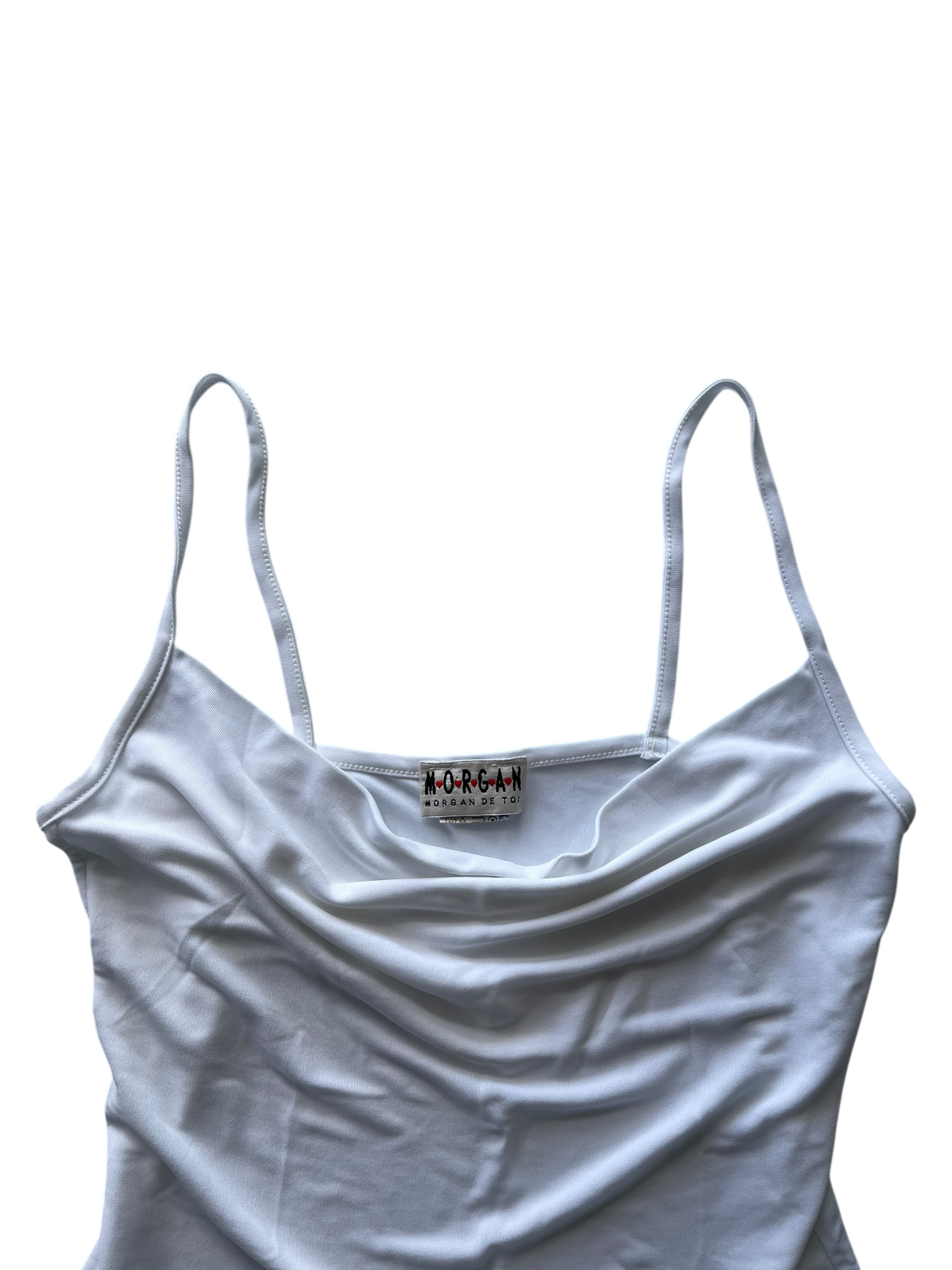 Morgan de Toi Cowl Neck Top l 6-8