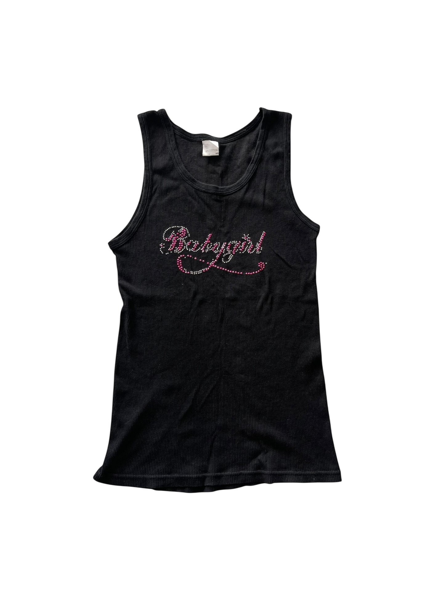 "Babygirl" Rhinestone Statement Tank Top l 6