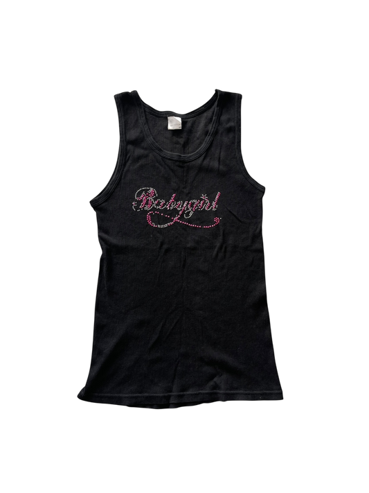 "Babygirl" Rhinestone Statement Tank Top l 6