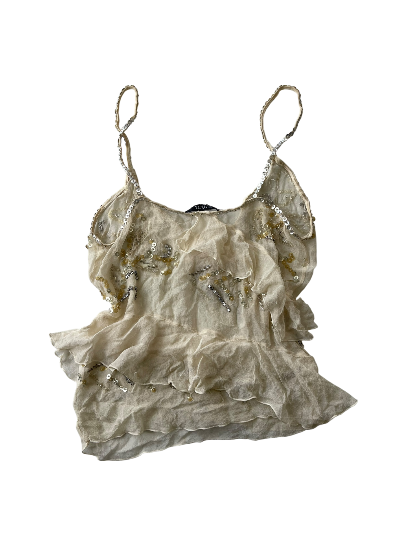 A.M.M. Silk Sparkly Top I 4-6