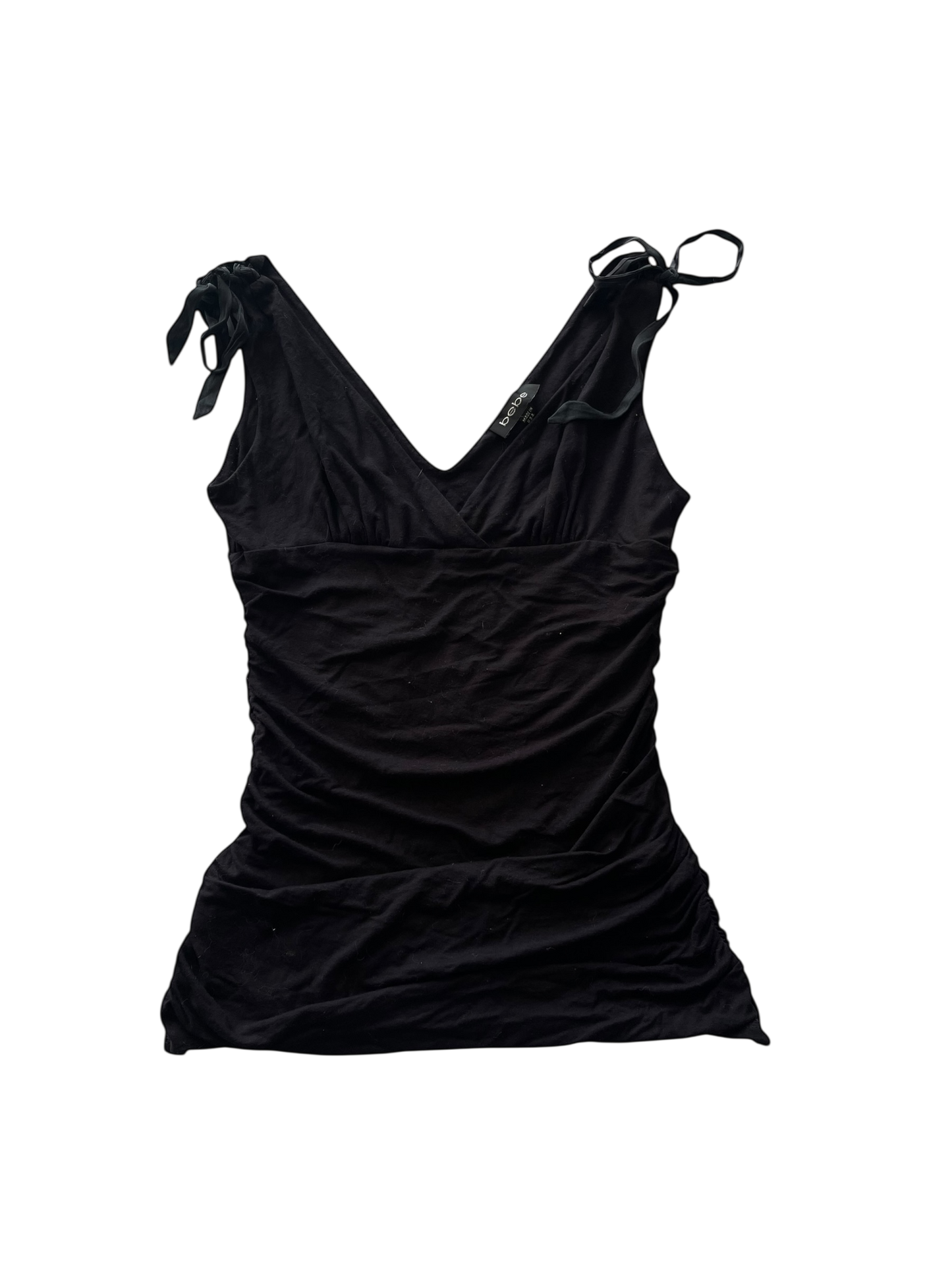 BEBE Ruffled Tie Up Top l 8