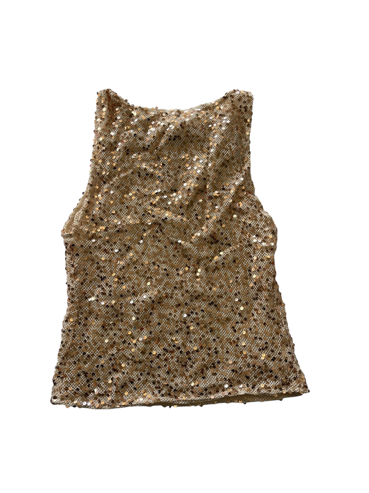 Sequin Mesh Tank Top l 6