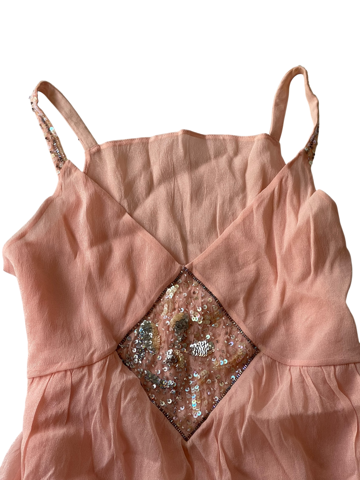 Light Pink Sequin Top I 6