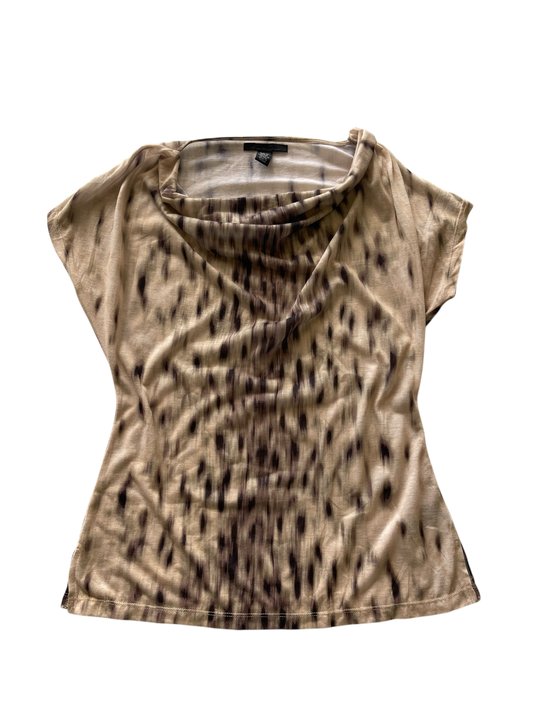 Kennet Cole NY Fawn Print Shirt l 10-16