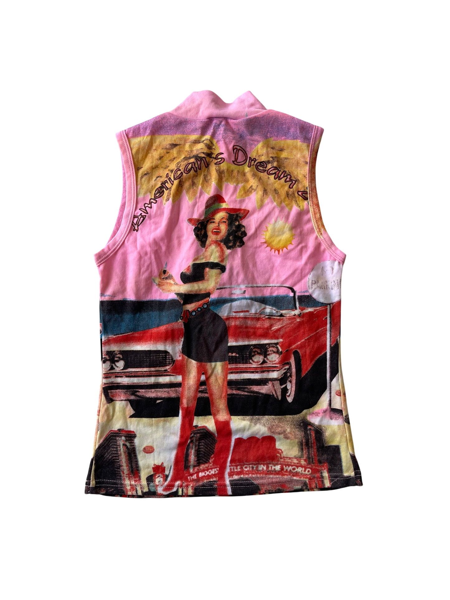 Minako Retro Graphic Printed Top I 6