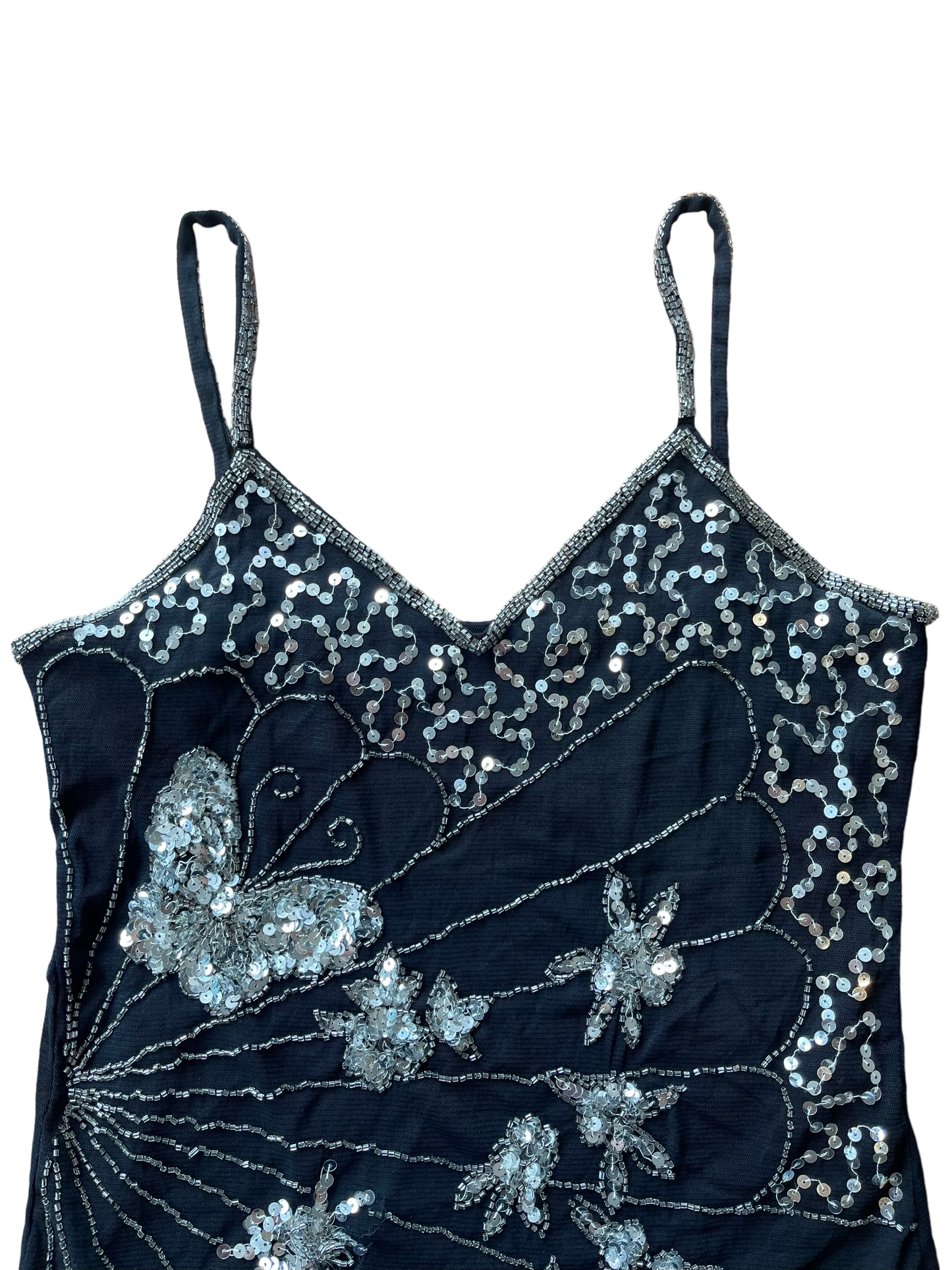 Butterfly Sequin Top