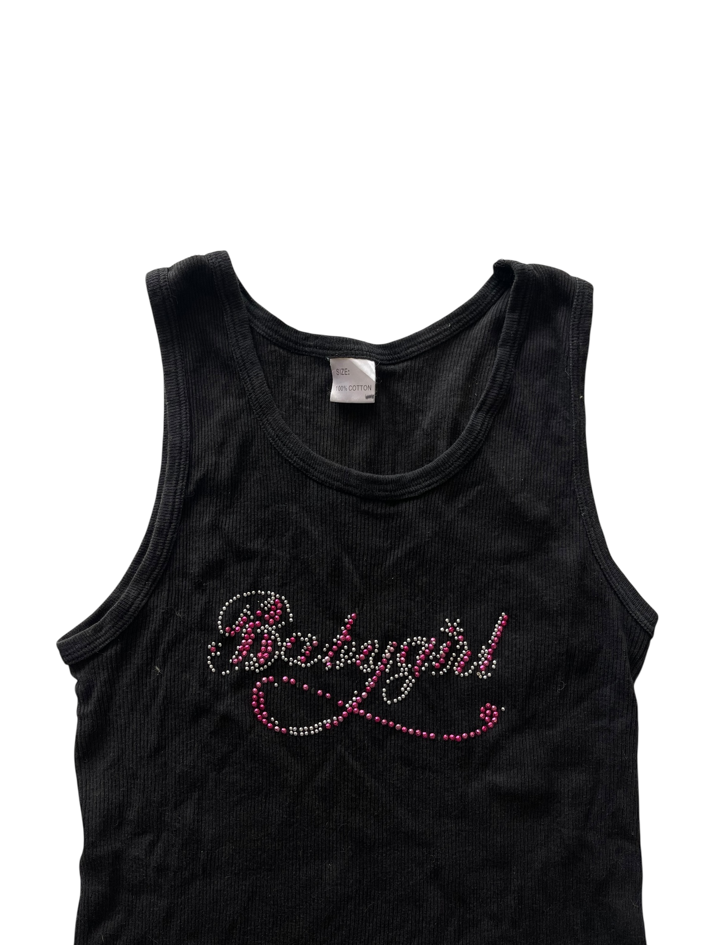 "Babygirl" Rhinestone Statement Tank Top l 6