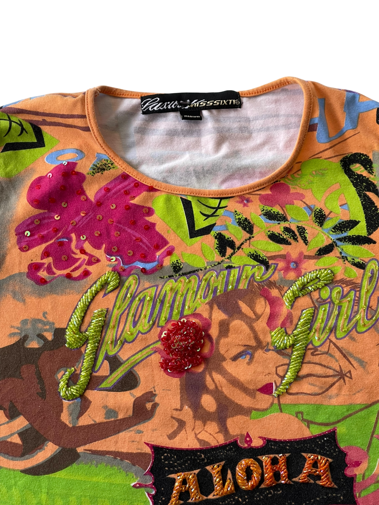 Miss Sixty “Summer Girl” Top I 6-8