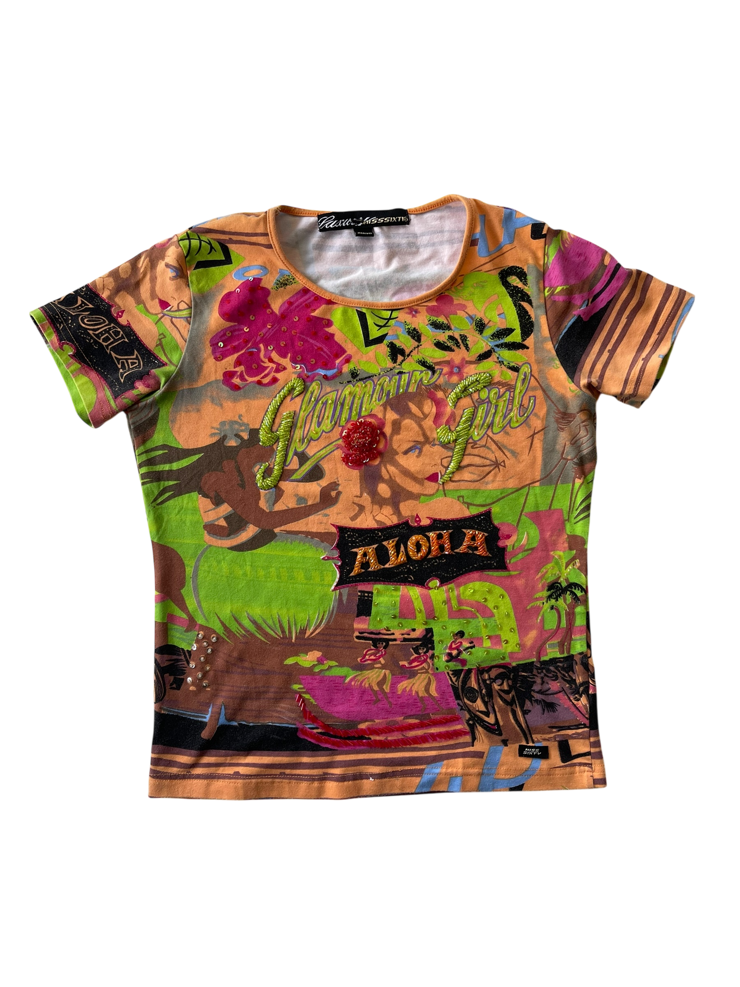 Miss Sixty “Summer Girl” Top I 6-8