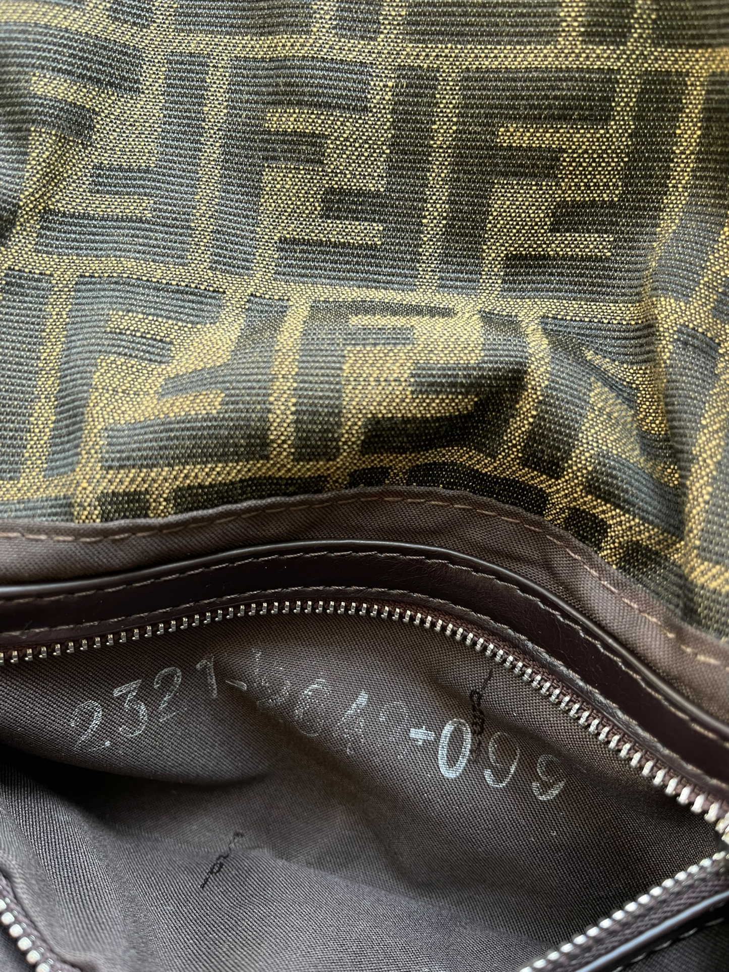 Fendi Zucca Baguette