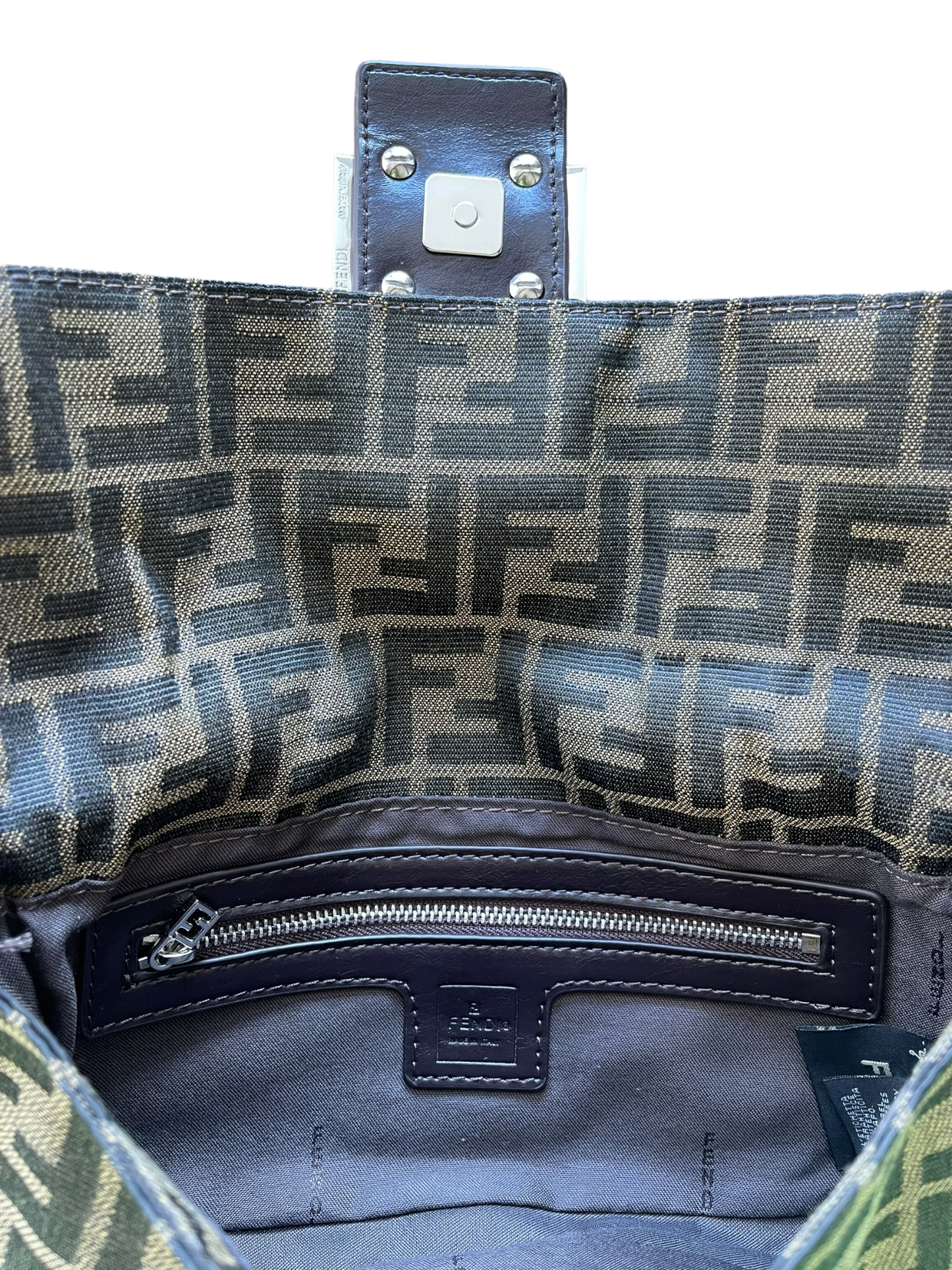 Fendi Zucca Baguette