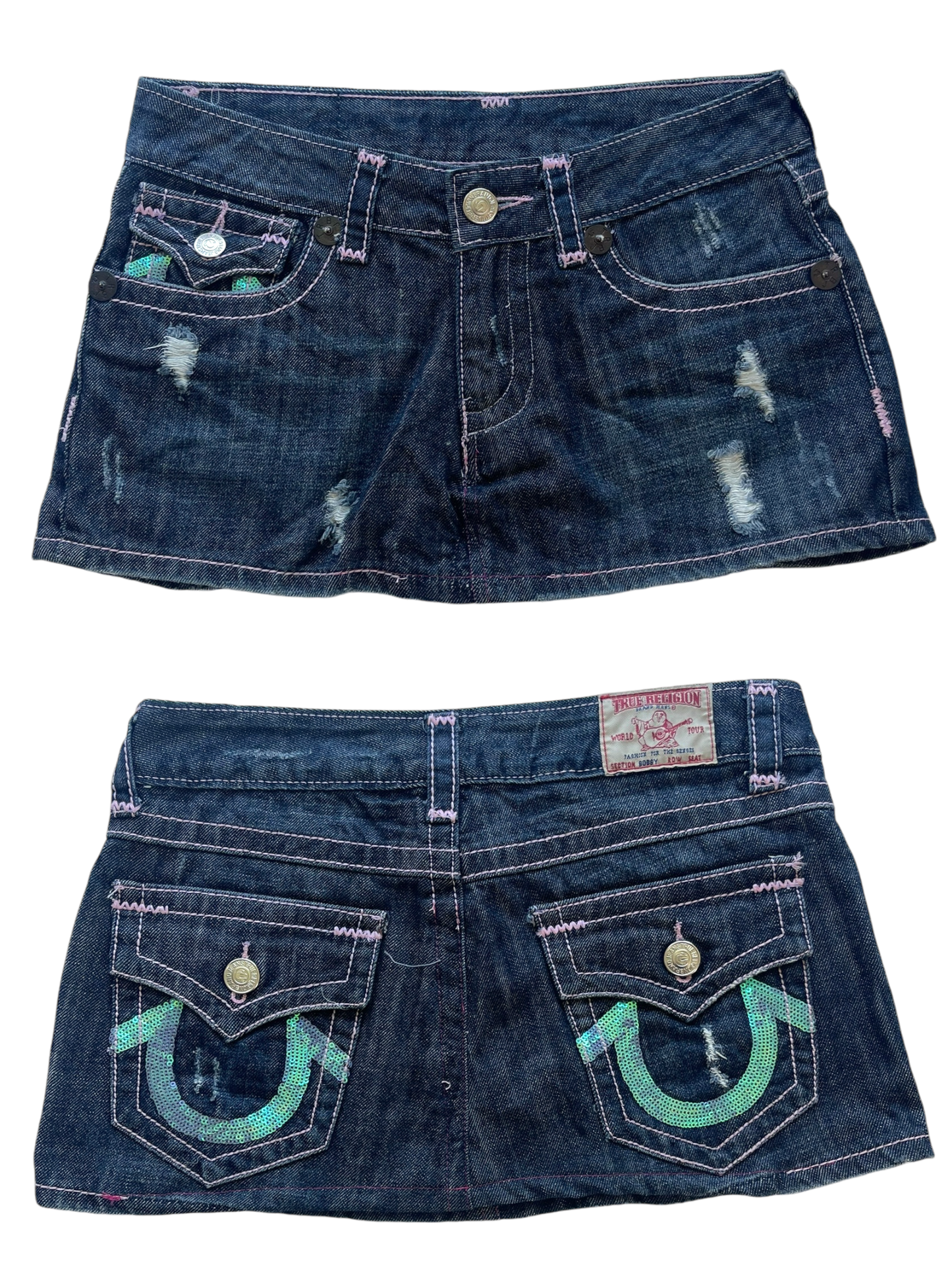 Evisu Mini Skirt